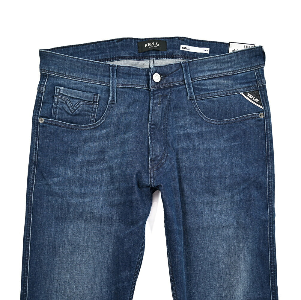 REPLAY ANBASS ストレッチデニム スリムフィットジーンズ / M914