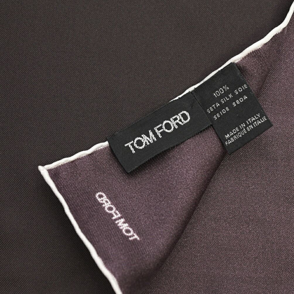 TOM FORD シルク100% ポケットチーフ