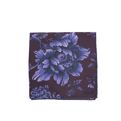 TOM FORD シルク100% 花柄ポケットチーフ