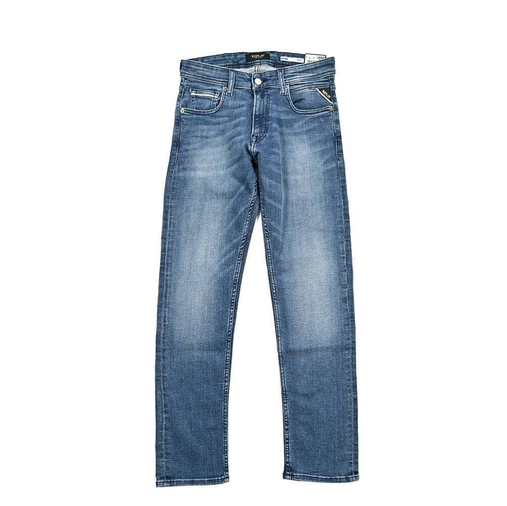 REPLAY GROVER ストレッチデニム ストレートフィットジーンズ / MA972Z