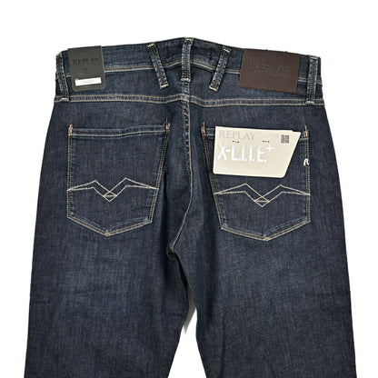REPLAY ANBASS ライトオンスデニム スリムフィットジーンズ / M914Y