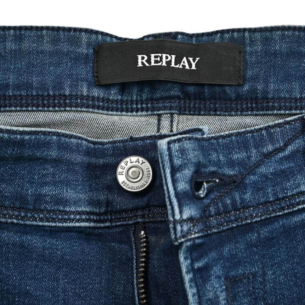 REPLAY ANBASS ストレッチデニム スリムフィットジーンズ / M914
