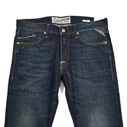 REPLAY WAITOM コットン100%デニム レギュラーフィットジーンズ / M983