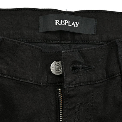 REPLAY MICKYM モダール混デニム スリムテーパードジーンズ / M1021D