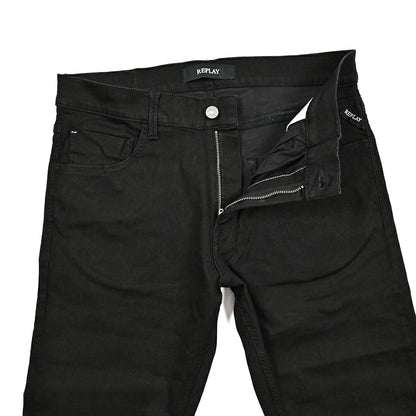 REPLAY MICKYM モダール混デニム スリムテーパードジーンズ / M1021D