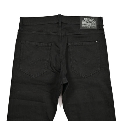 REPLAY MICKYM モダール混デニム スリムテーパードジーンズ / M1021D