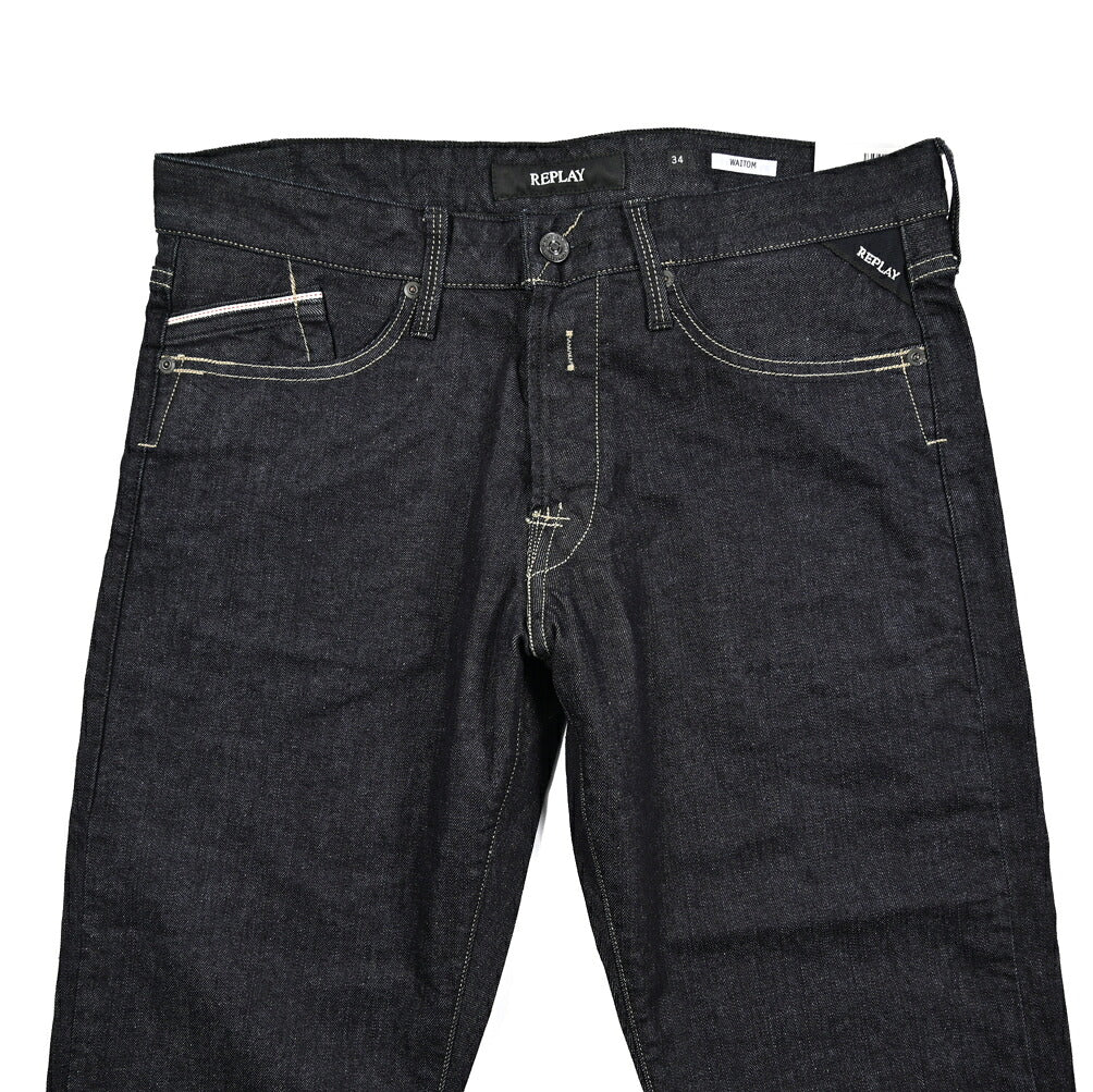 REPLAY WAITOM ストレッチデニム レギュラーフィットジーンズ / M983