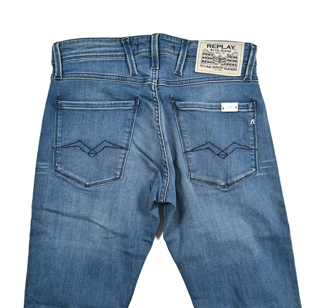 Pre WINTER SALE｜REPLAY RIK ストレッチデニム スリムフィットジーンズ / M914Y