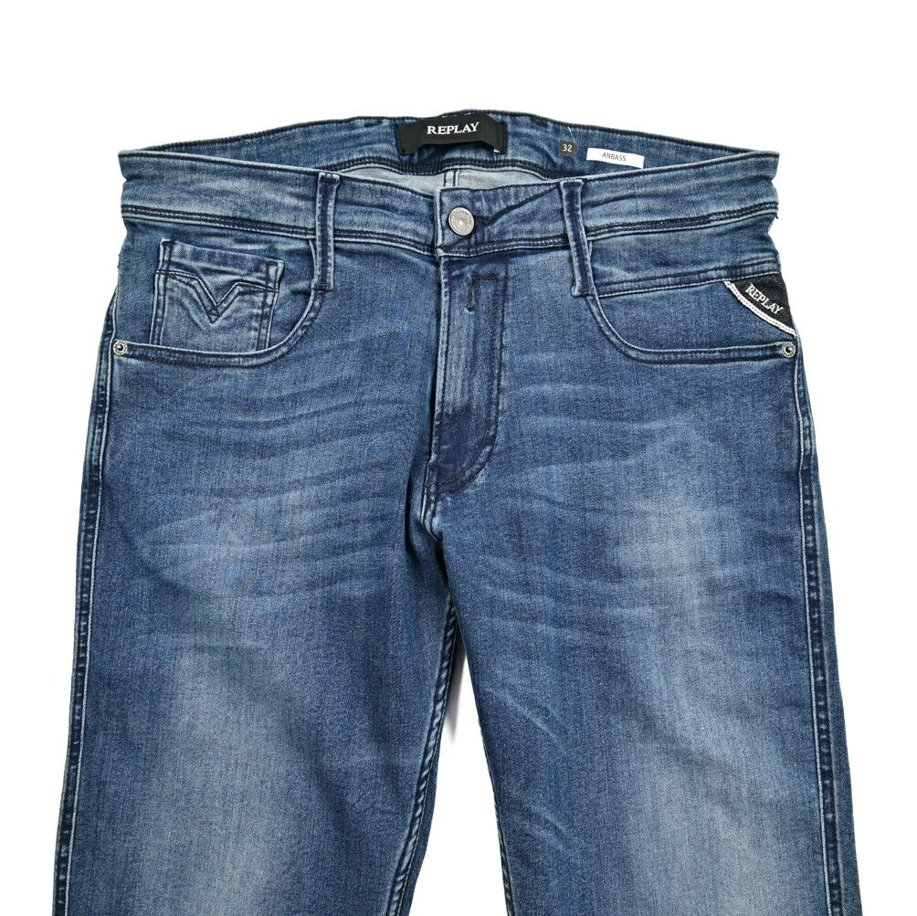 Pre WINTER SALE｜REPLAY ANBASS ストレッチデニム スリムフィットジーンズ / M914Y