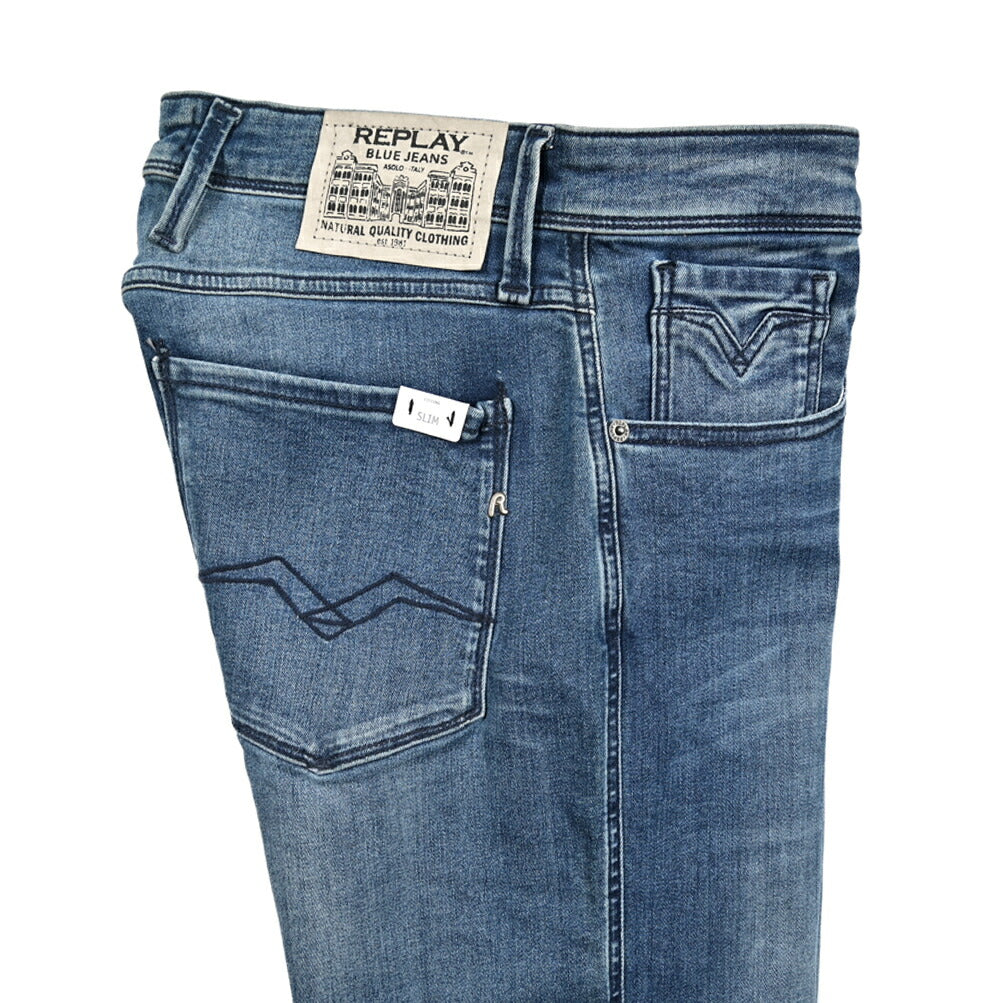 Pre WINTER SALE｜REPLAY ANBASS ストレッチデニム スリムフィットジーンズ / M914Y