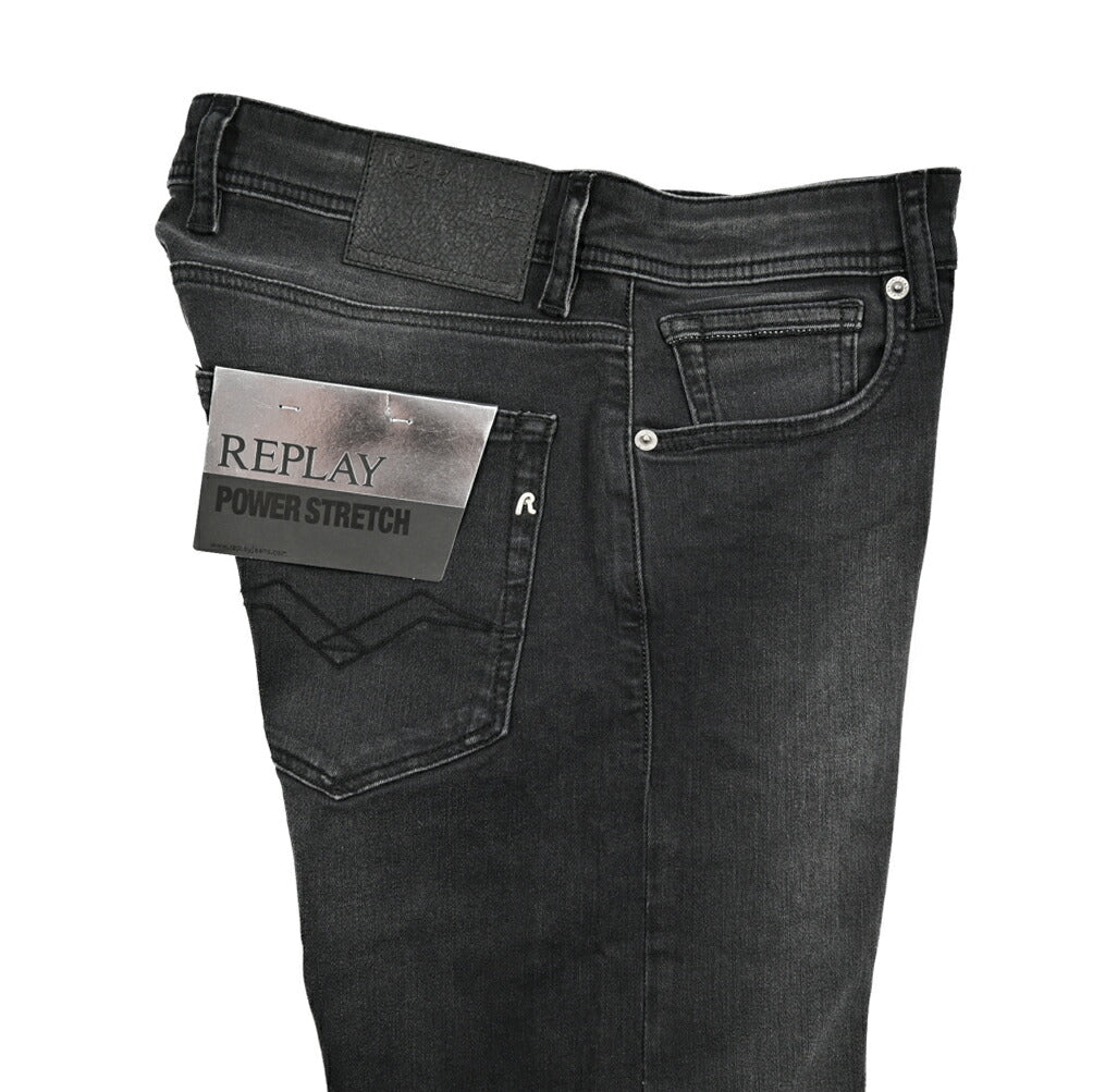 Pre WINTER SALE｜REPLAY GROVER ストレッチデニム ストレートフィットジーンズ / MA972