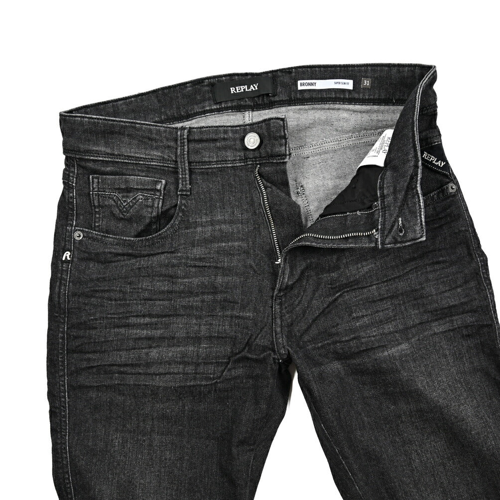 Pre WINTER SALE｜REPLAY BRONNY ストレッチデニム スキニージーンズ / MA934