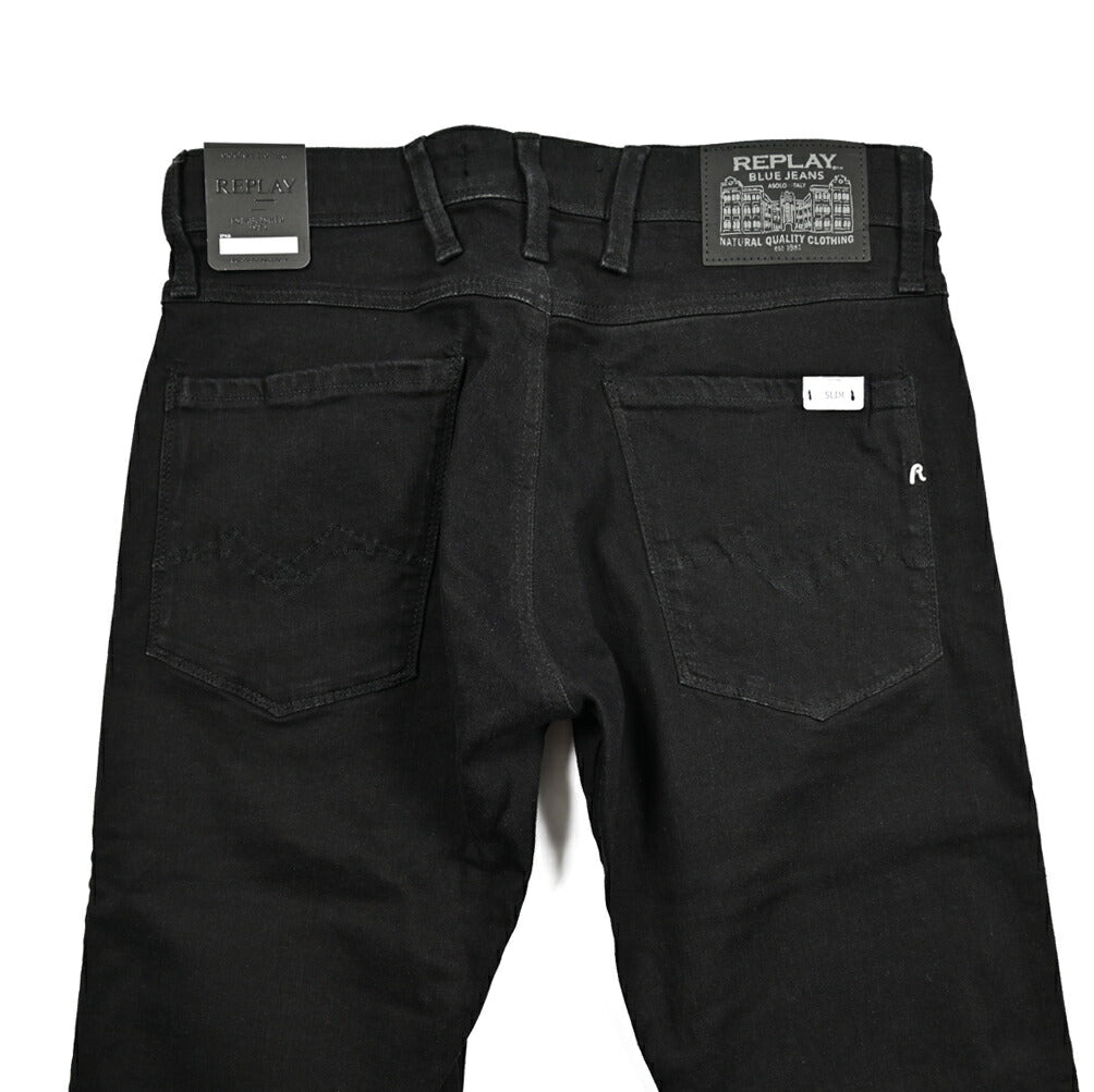 Pre WINTER SALE｜REPLAY ANBASS ストレッチデニム スリムフィットジーンズ / M914Y