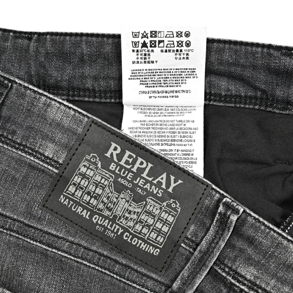 Pre WINTER SALE｜REPLAY ANBASS ストレッチデニム スリムフィットジーンズ / M914Y