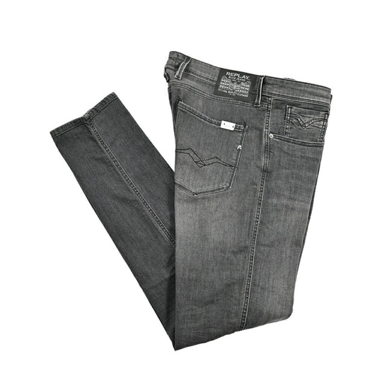 Pre WINTER SALE｜REPLAY FAABY ストレッチデニム フレアクロップドジーンズ / M914Y