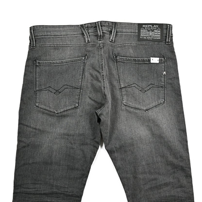 Pre WINTER SALE｜REPLAY FAABY ストレッチデニム フレアクロップドジーンズ / M914Y