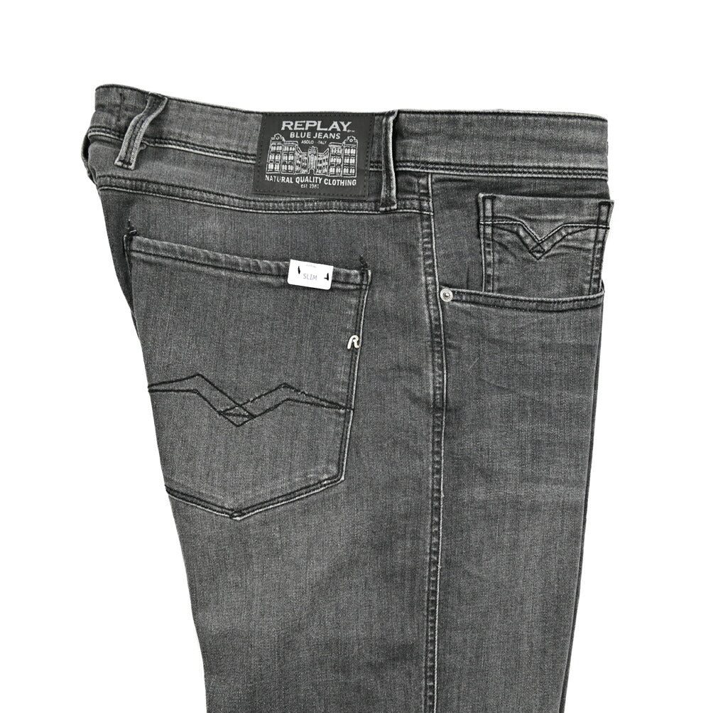 Pre WINTER SALE｜REPLAY FAABY ストレッチデニム フレアクロップドジーンズ / M914Y