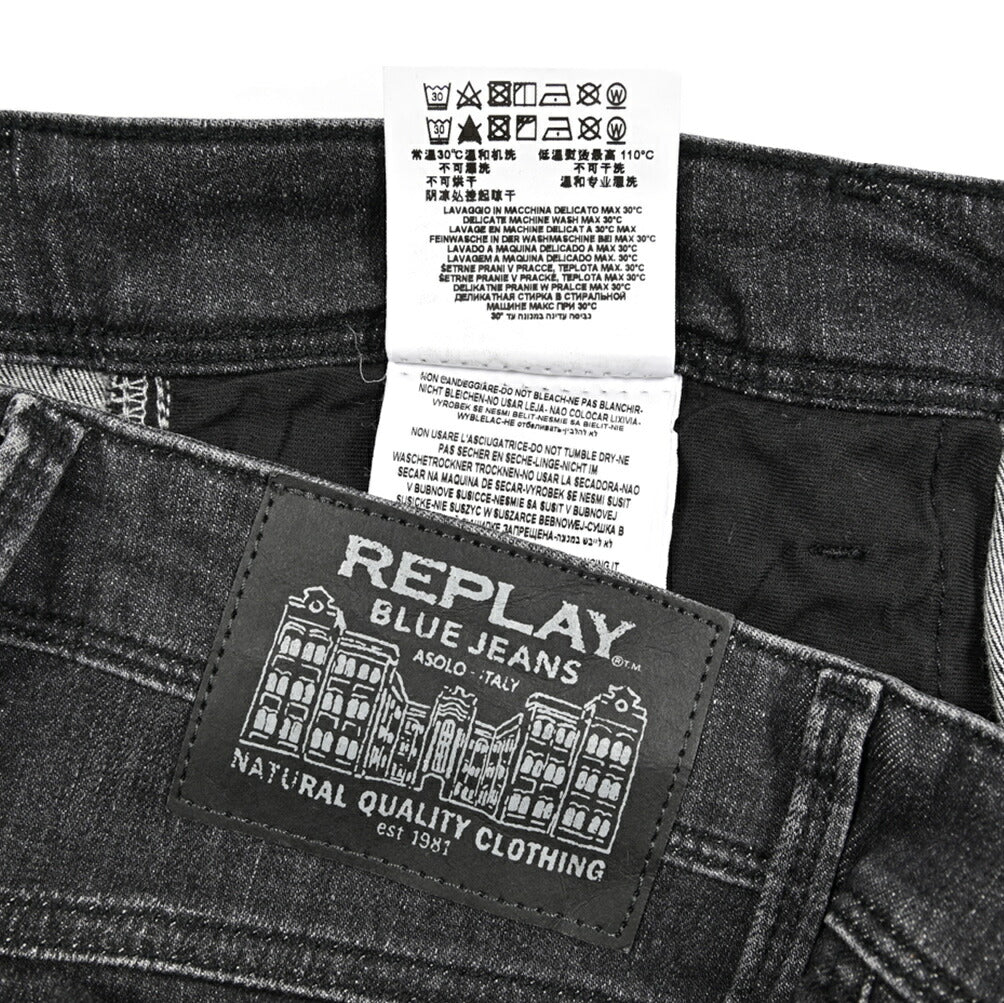 Pre WINTER SALE｜REPLAY ANBASS ストレッチデニム スリムフィットジーンズ / M914