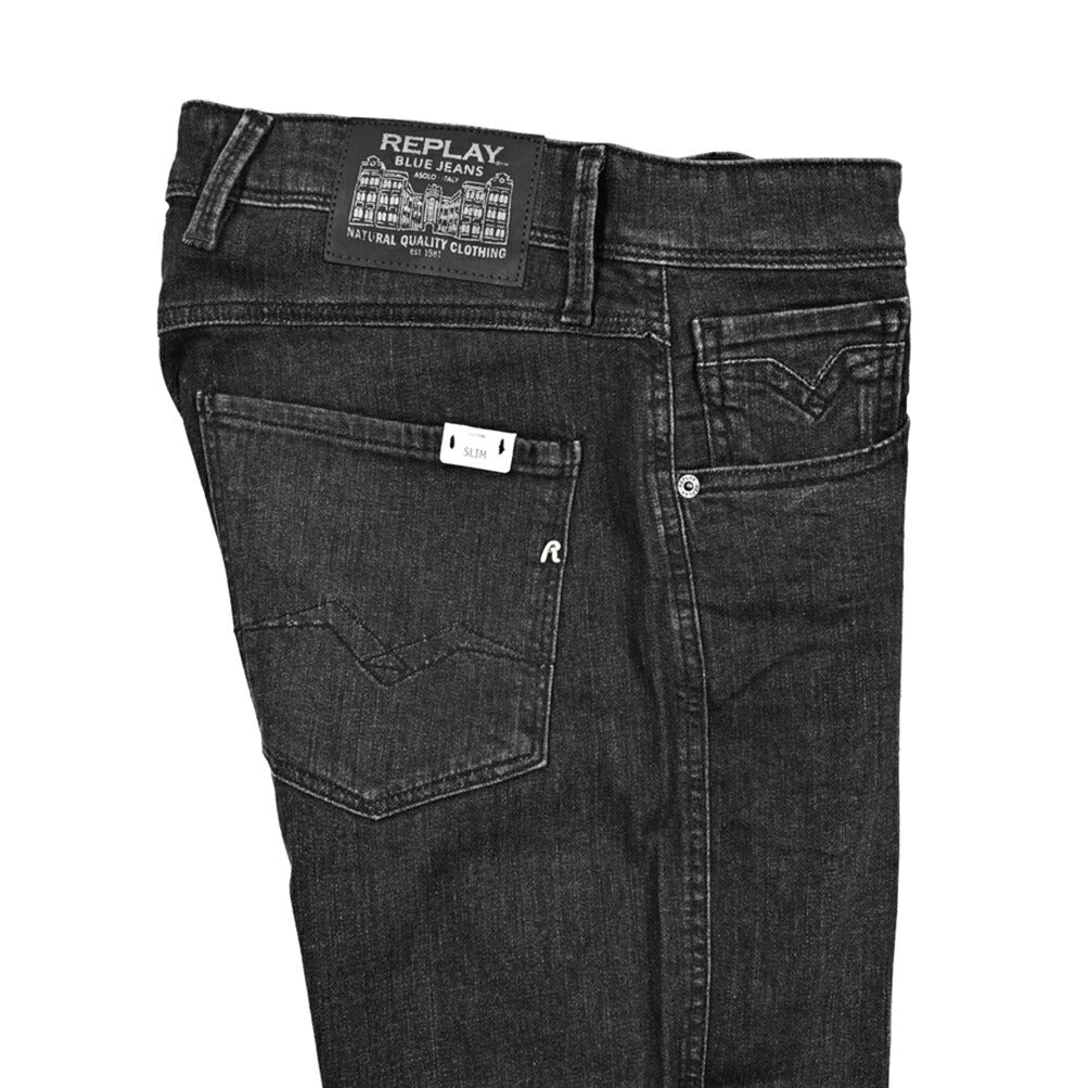 Pre WINTER SALE｜REPLAY ANBASS ストレッチデニム スリムフィットジーンズ / M914