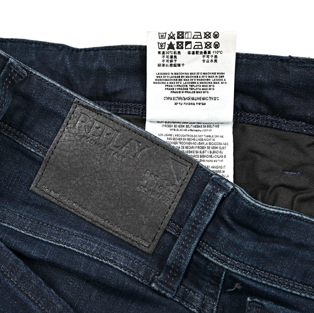 Pre WINTER SALE｜REPLAY ANBASS ストレッチデニム スリムフィットジーンズ / M914