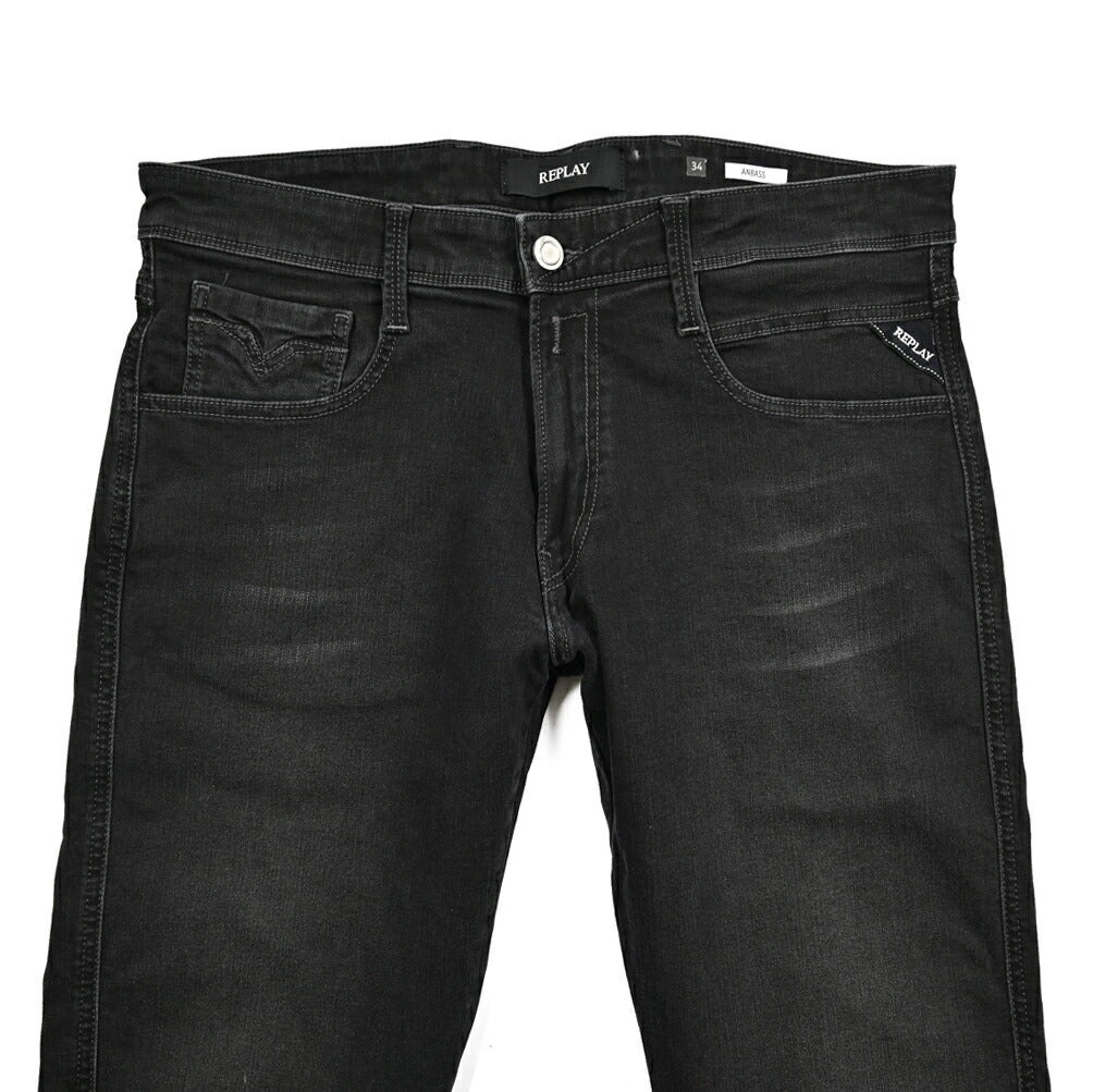 Pre WINTER SALE｜REPLAY ANBASS ストレッチデニム スリムフィットジーンズ / M914
