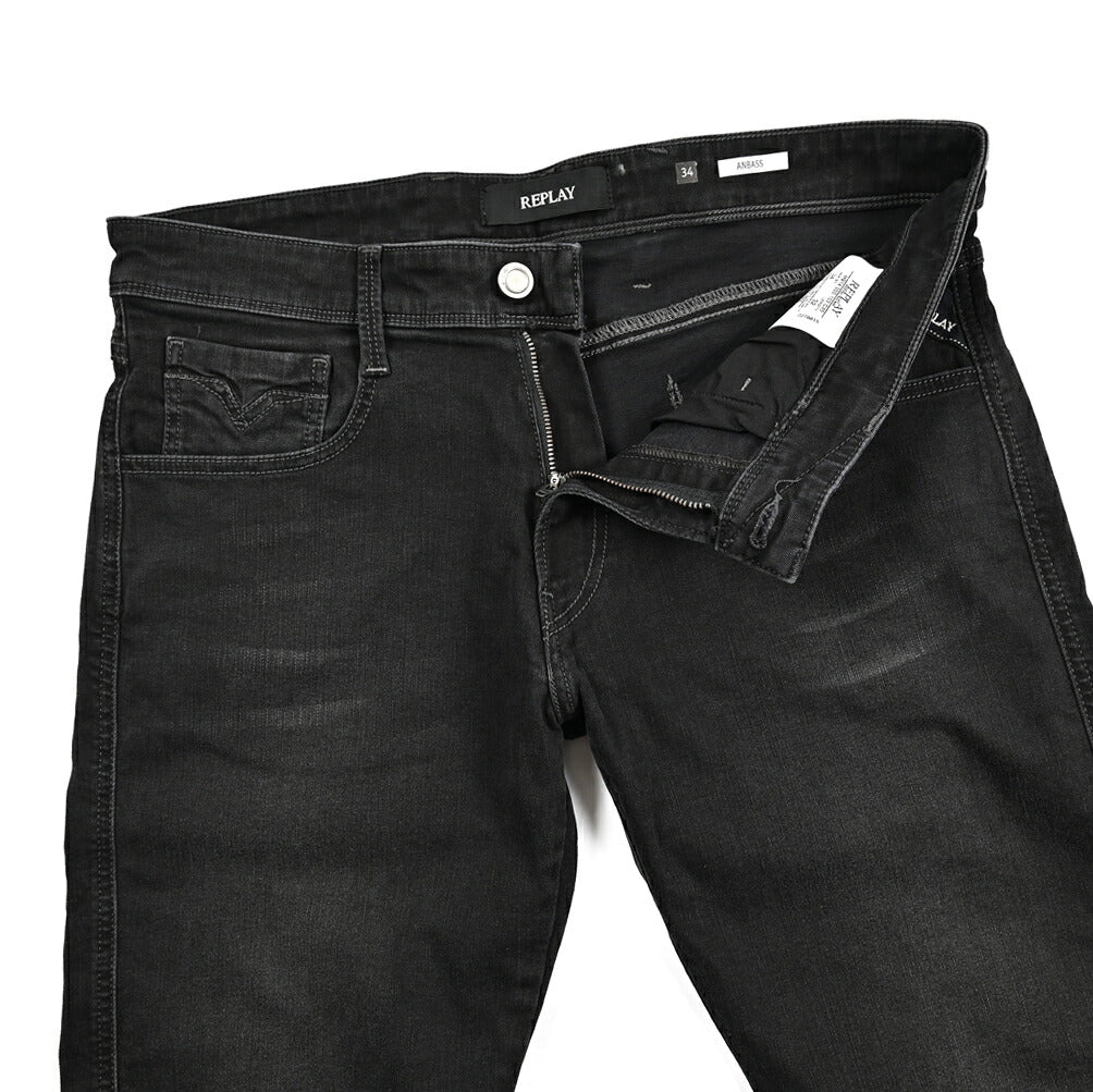 Pre WINTER SALE｜REPLAY ANBASS ストレッチデニム スリムフィットジーンズ / M914