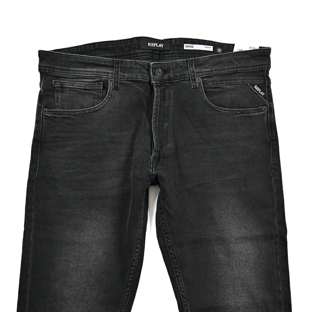 Pre WINTER SALE｜REPLAY GROVER ストレッチデニム ストレートフィットジーンズ / MA972