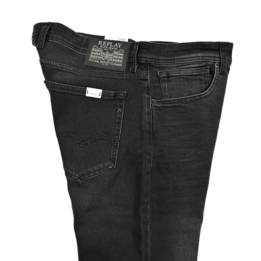Pre WINTER SALE｜REPLAY GROVER ストレッチデニム ストレートフィットジーンズ / MA972