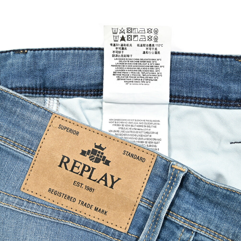 Pre WINTER SALE｜REPLAY ANBASS ストレッチデニム スリムフィットジーンズ / M914Y