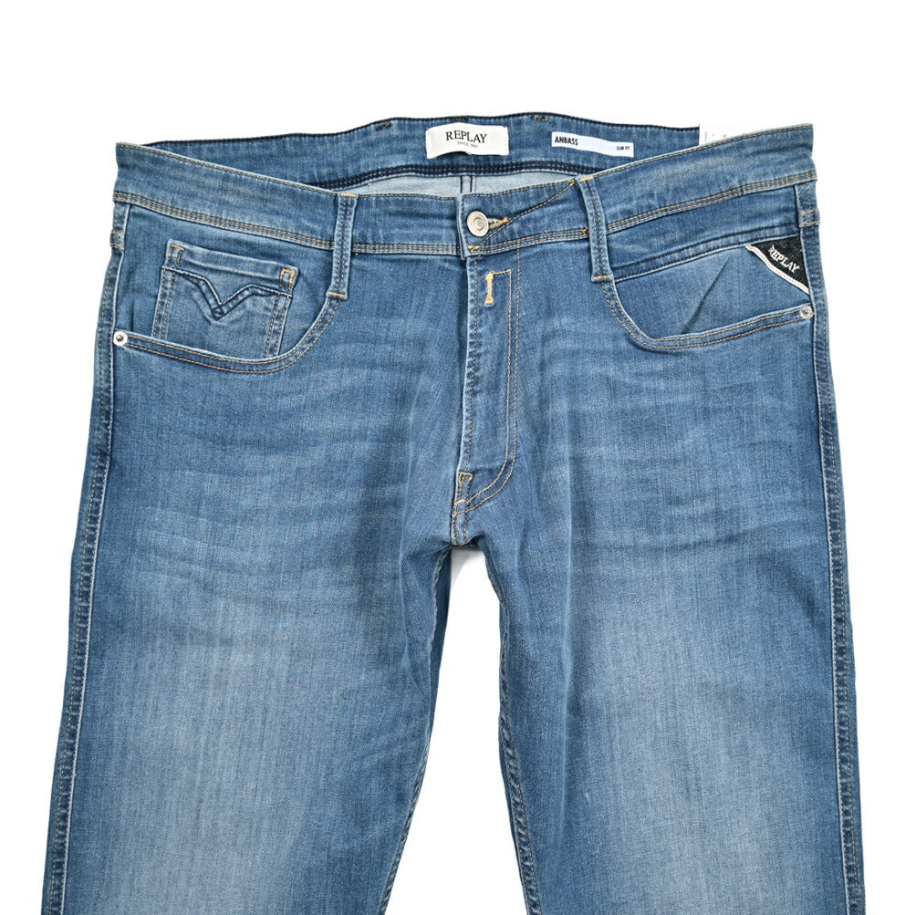 Pre WINTER SALE｜REPLAY ANBASS ストレッチデニム スリムフィットジーンズ / M914Y