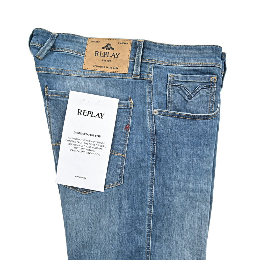 Pre WINTER SALE｜REPLAY ANBASS ストレッチデニム スリムフィットジーンズ / M914Y