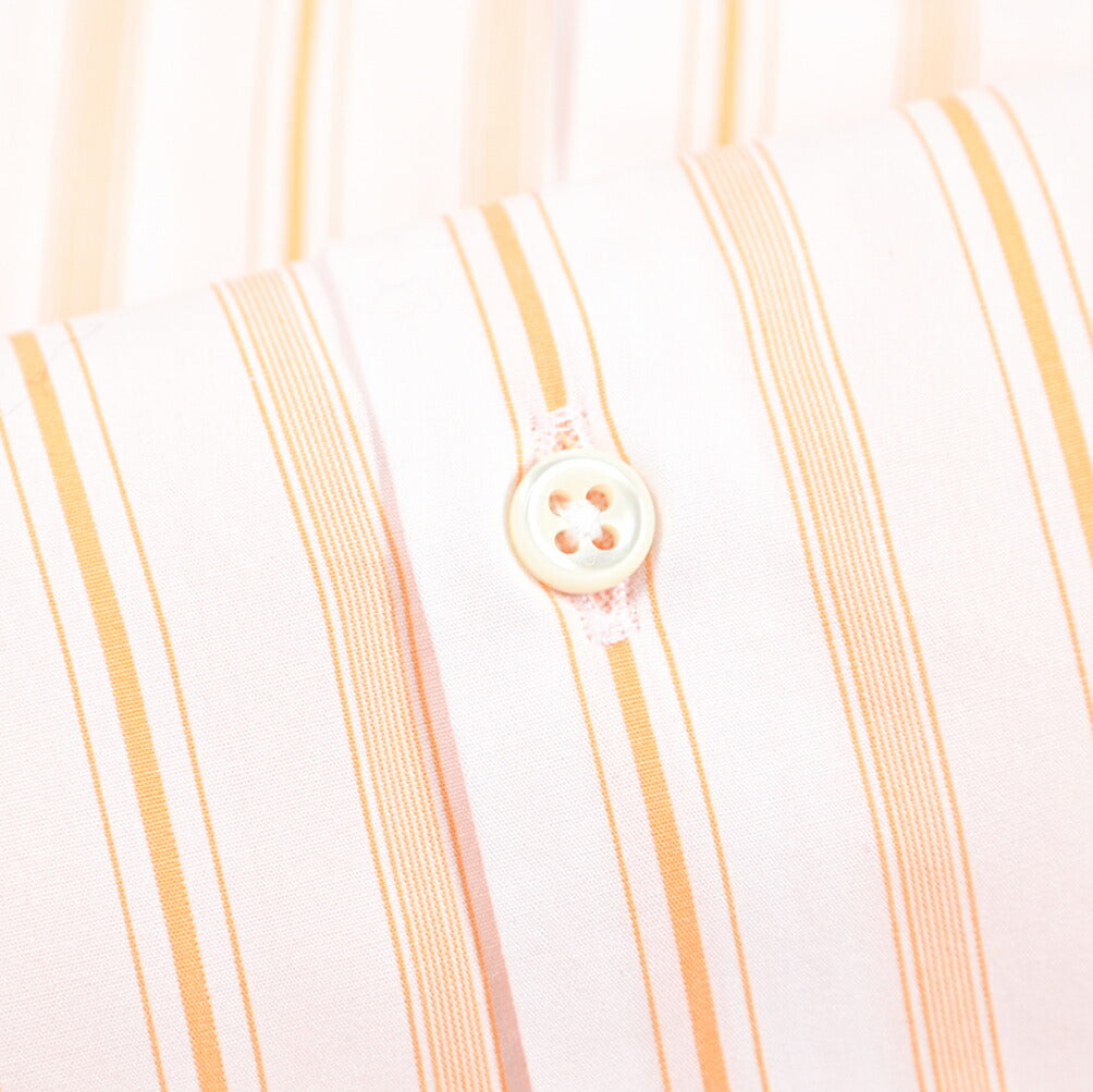 GUY ROVER コットン100% ホリゾンタルカラードレスシャツ