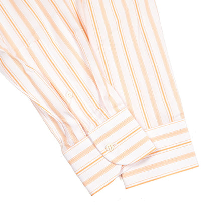 GUY ROVER コットン100% ホリゾンタルカラードレスシャツ