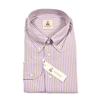 GUY ROVER コットン100% ボタンダウンシャツ