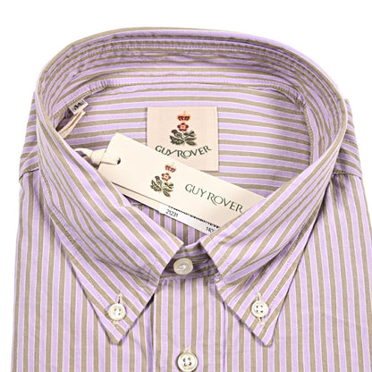 GUY ROVER コットン100% ボタンダウンシャツ