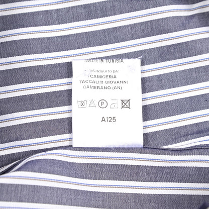 GUY ROVER コットン100% ワイドカラードレスシャツ