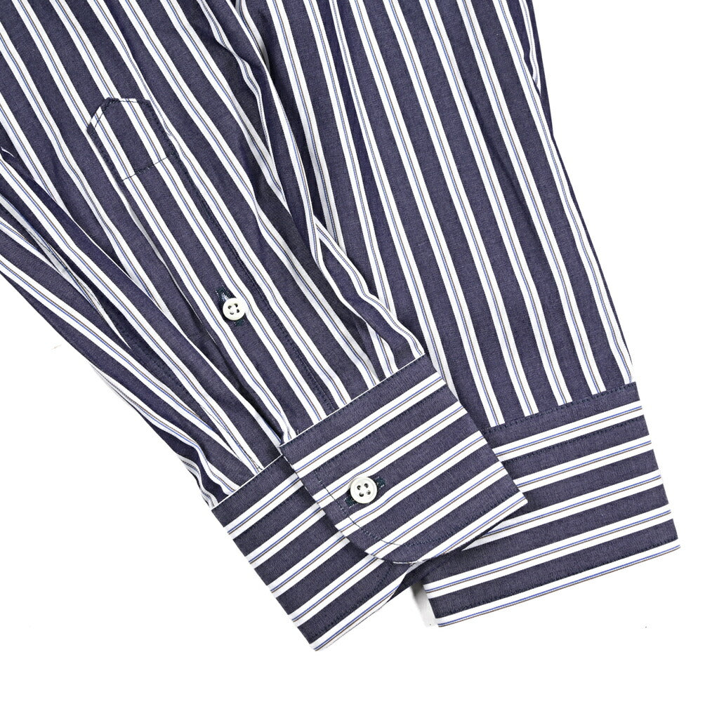 GUY ROVER コットン100% ワイドカラードレスシャツ