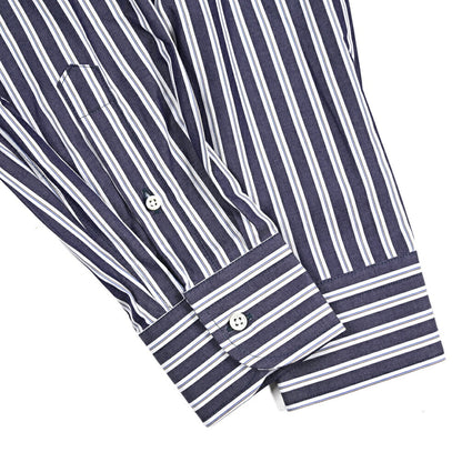 GUY ROVER コットン100% ワイドカラードレスシャツ