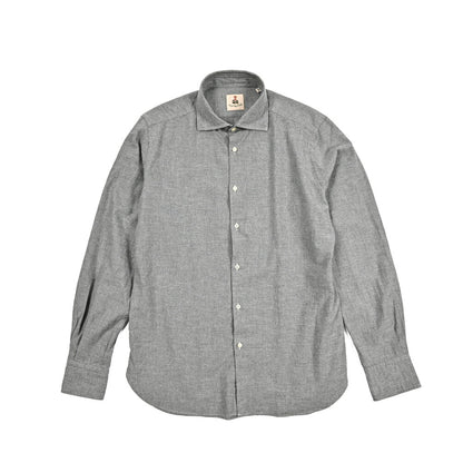 GUY ROVER コットン100% ワイドカラードレスシャツ