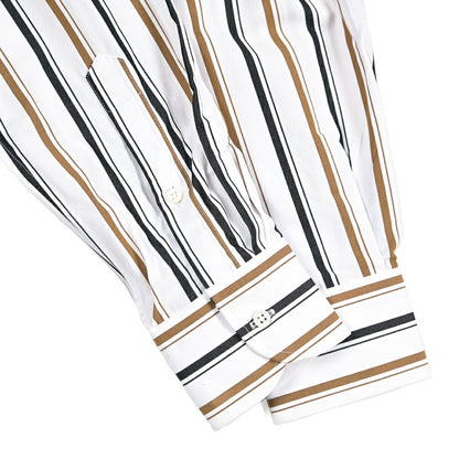 GUY ROVER コットン100% レギュラーカラードレスシャツ