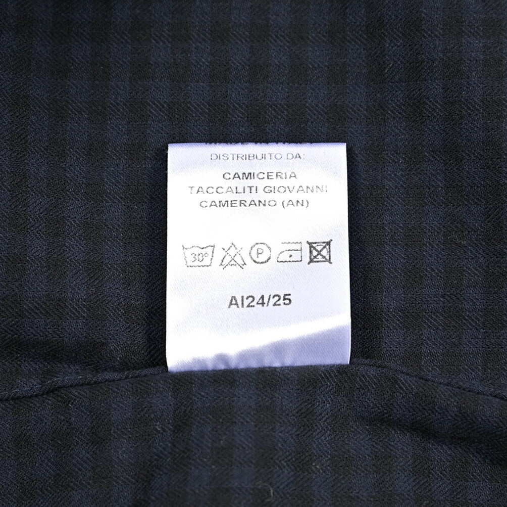 GUY ROVER コットン100% ワイドカラードレスシャツ