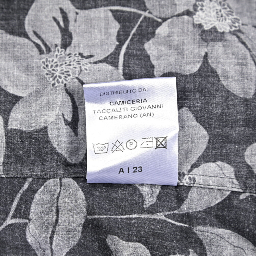 GUY ROVER コットン100% ワイドカラードレスシャツ