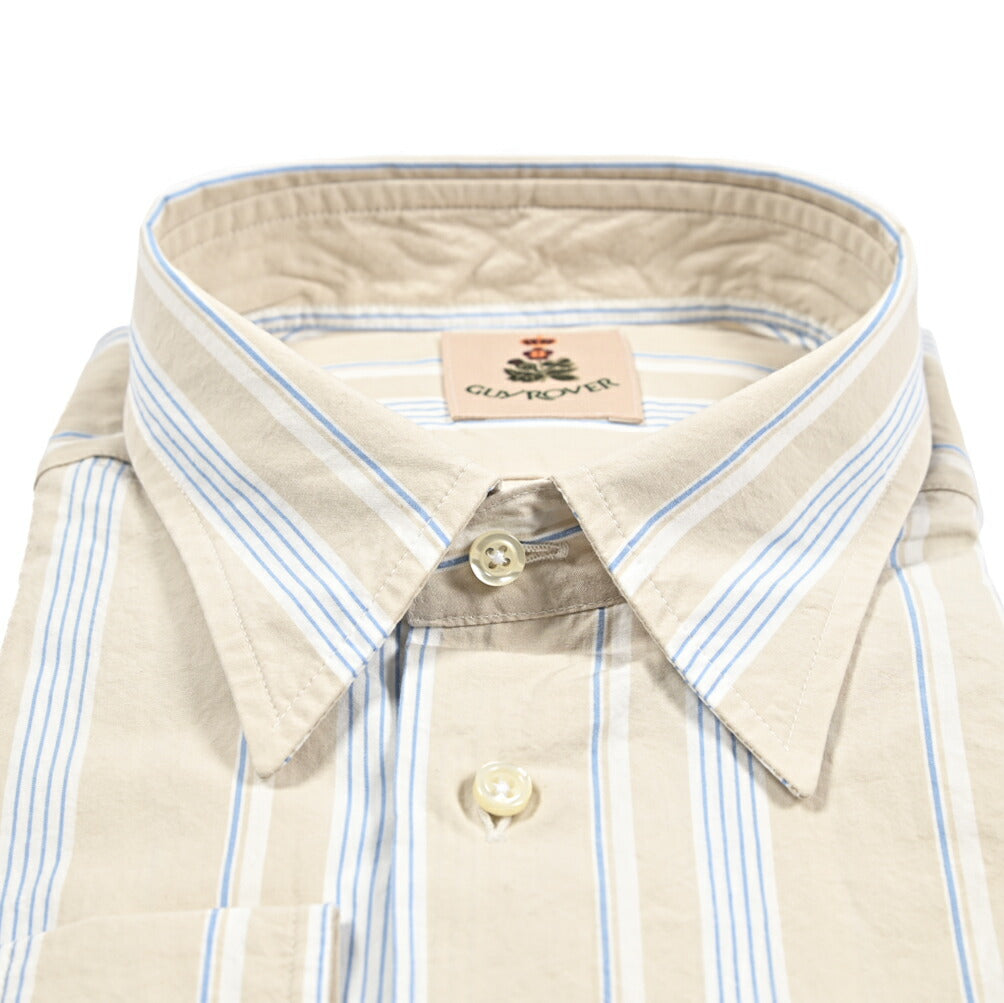 GUY ROVER コットン100% レギュラーカラードレスシャツ