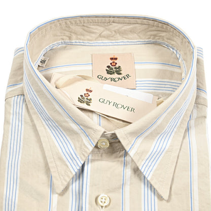 GUY ROVER コットン100% レギュラーカラードレスシャツ