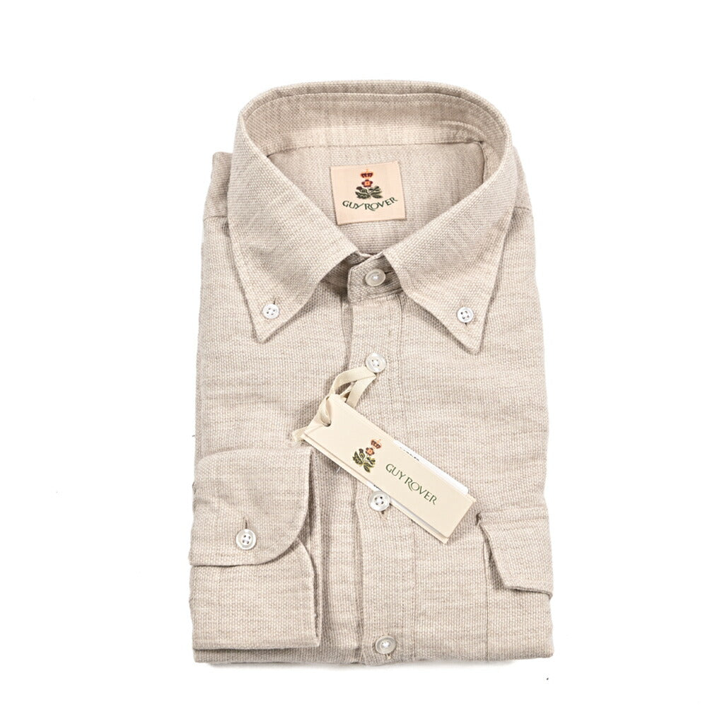 GUY ROVER コットン100% プルオーバーシャツ