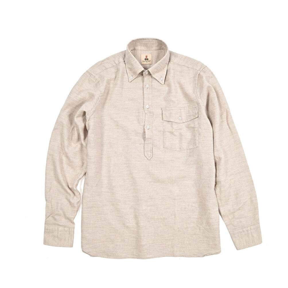 GUY ROVER コットン100% プルオーバーシャツ