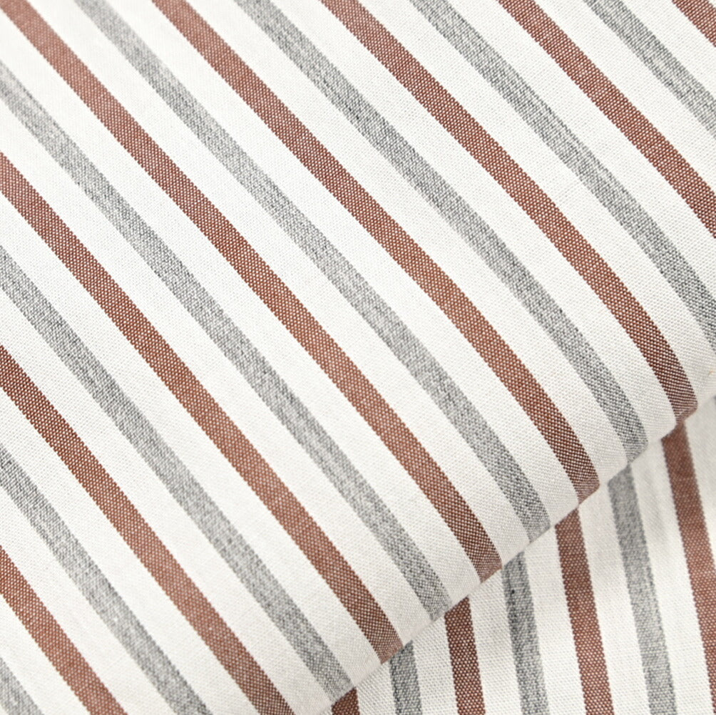 GUY ROVER コットン100% ホリゾンタルカラードレスシャツ