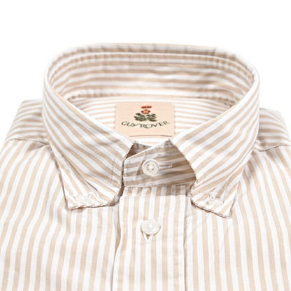 GUY ROVER コットン100% 半袖ボタンダウンシャツ