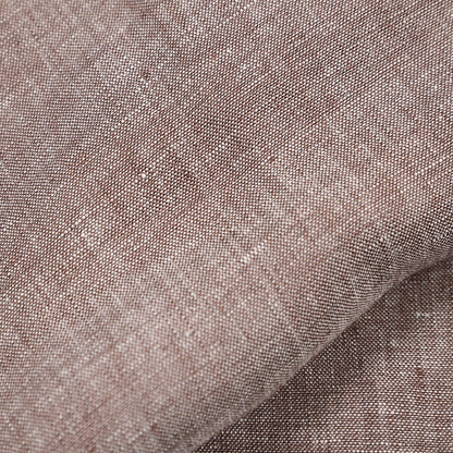 GUY ROVER リネン100% レギュラーカラークレリックシャツ