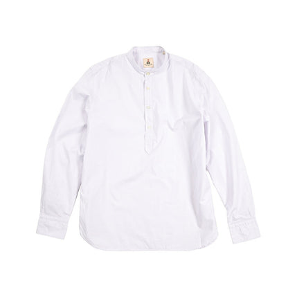 GUY ROVER コットン100% バンドカラーシャツ